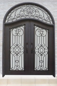wrought iron front doors Calabasas Malibu Santa monica, Los Angeles