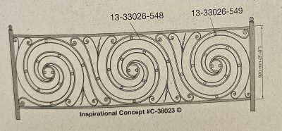 Iron Railing 1002-10