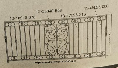 Iron Railing 1002-11