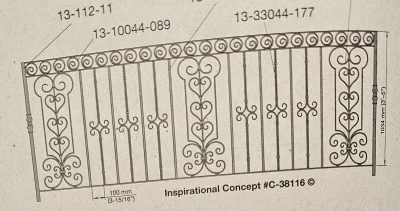 Iron Railing 1002-12