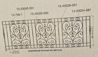 Iron Railing 1002-13