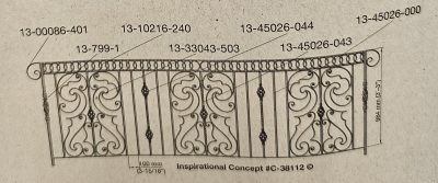 Iron Railing 1002-14