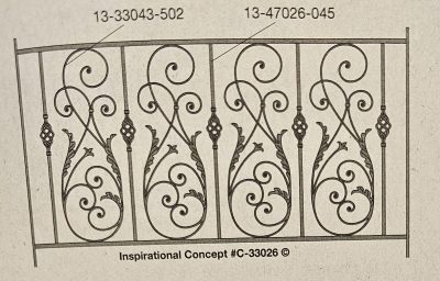 Iron Railing 1002-15