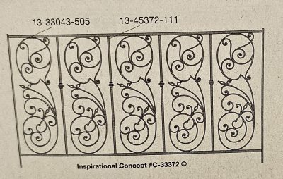 Iron Railing 1002-16