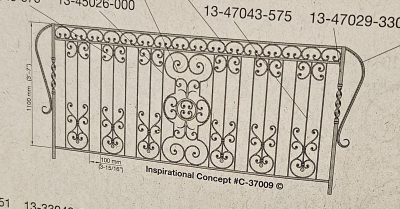 Iron Railing 1002-19