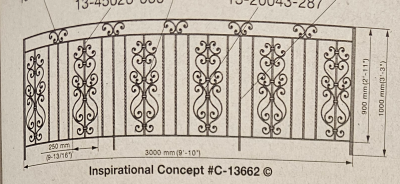 Iron Railing 1000-27