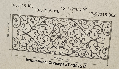 Iron Railing 1000-35