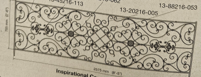 Iron Railing 1000-37