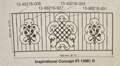 Iron Railing 1000-37