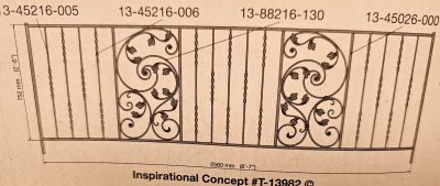 Iron Railing 1000-39