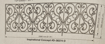 Iron Railing 1000-40