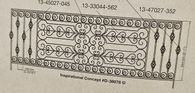 Iron Railing 1000-41