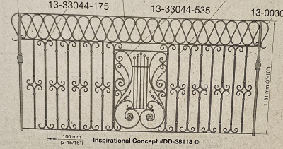 Iron Railing 1000-44