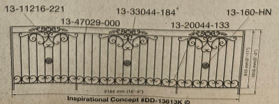 Iron Railing 1000-46